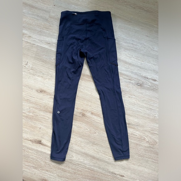 Lululemon navy Leggings - Picture 4 of 5